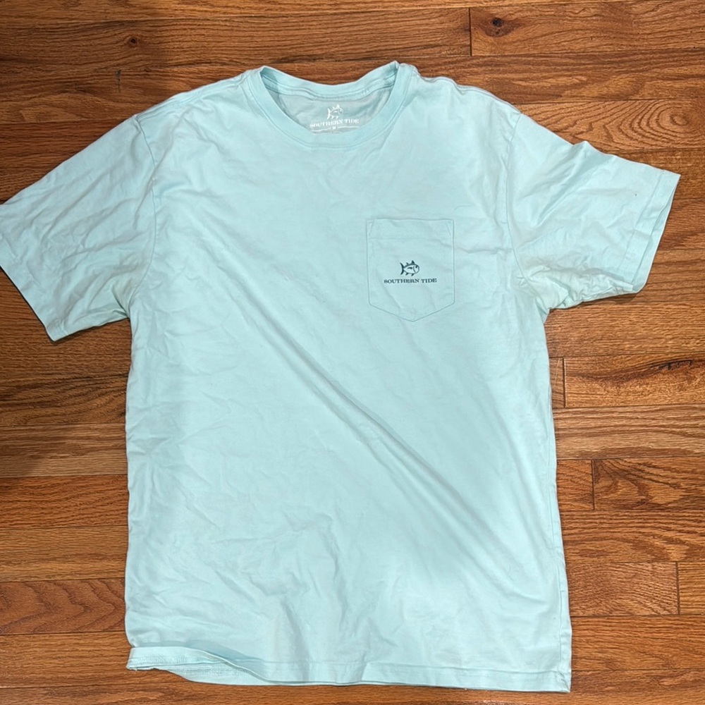Southern Tide Blue Short Sleeve Tee
